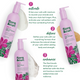 Simplified hair styling routine for coily hair from Flora & Curl.